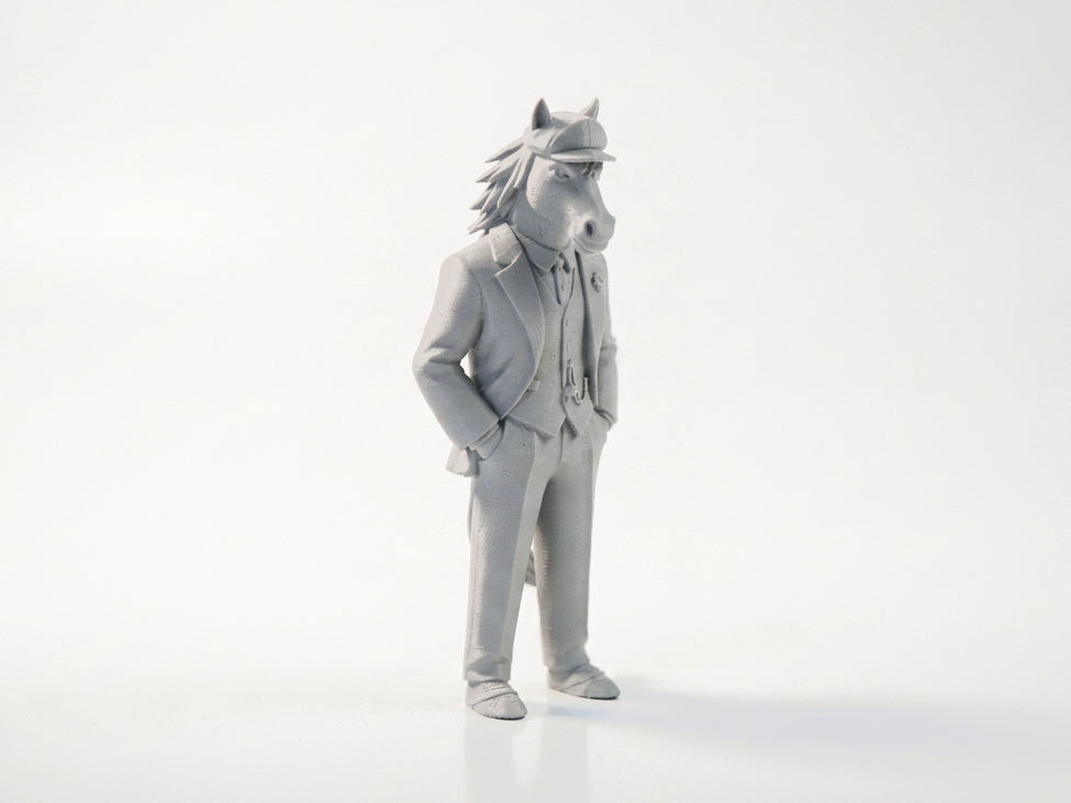 Dapper Bojack Horseman Figure Cartoon 3D Printable
