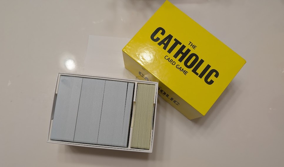 The Catholic Card Game Box Insert