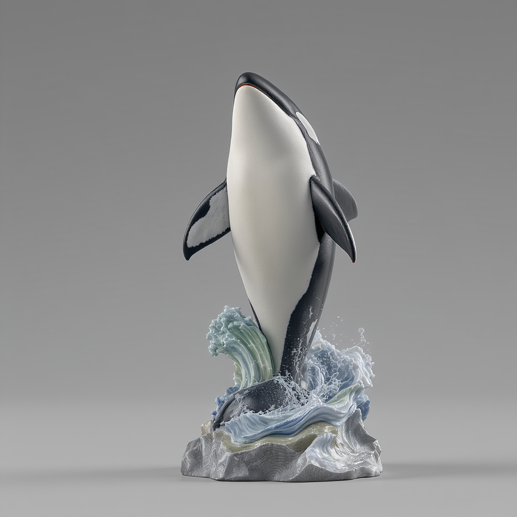 Orca Hexa Statue