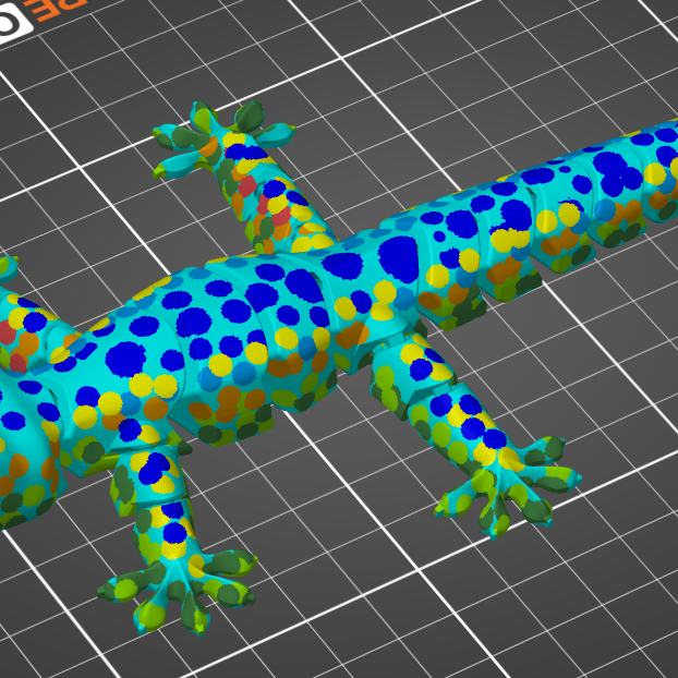 Gaudí Gecko by Nel | Download free STL model | Printables.com