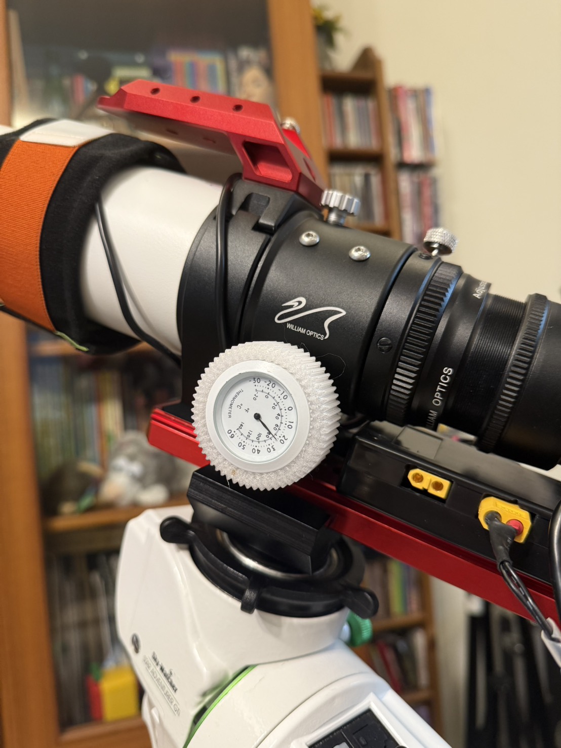 0.8 MOD gear 60T (for the original focuser wheel of the WO Z61-III telescope)