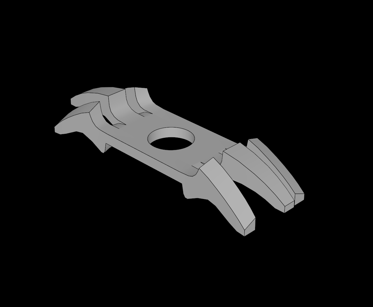 Lego Compatible (12618.dat) Minifig Armour Shoulder Pads with  6 Spikes