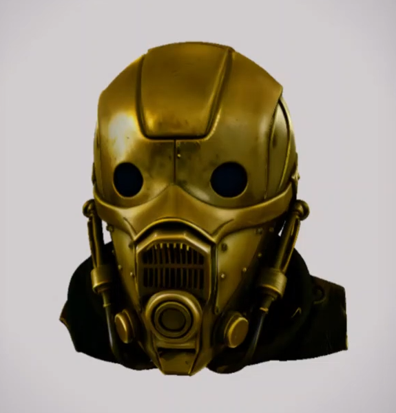Les Sentinelles Helmet bust