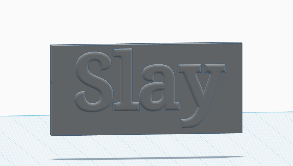 "Slay" Bead