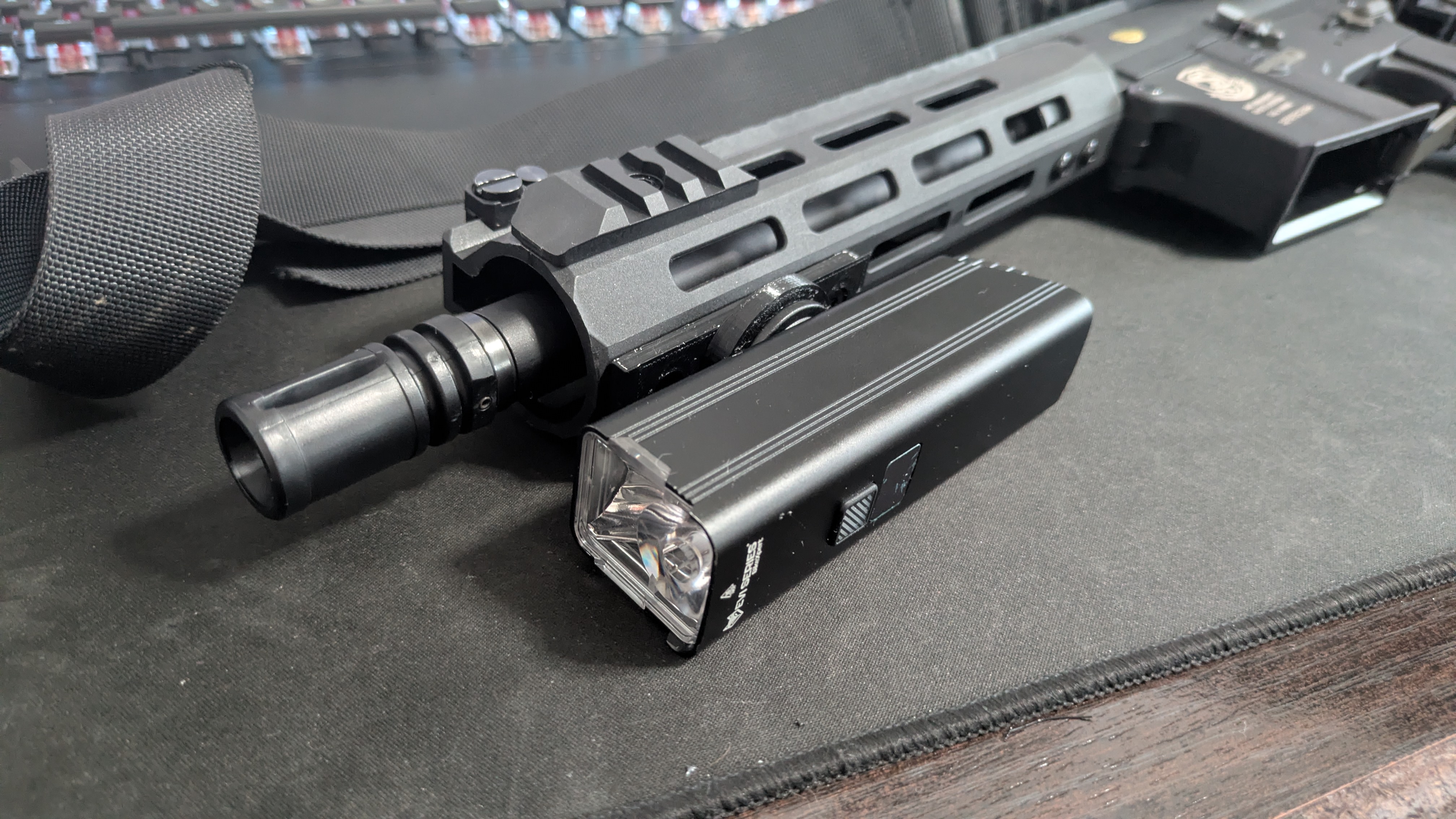 flashlight adapter iLight 1000 ProX mlok ASG