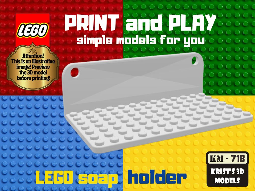 lego soap holder