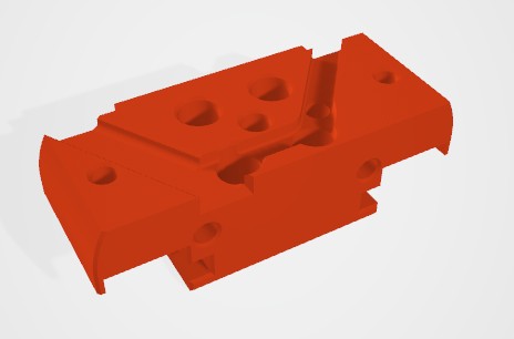 Dragon Burner extensions - Sherpa Mount & Dragon Hotend Mount