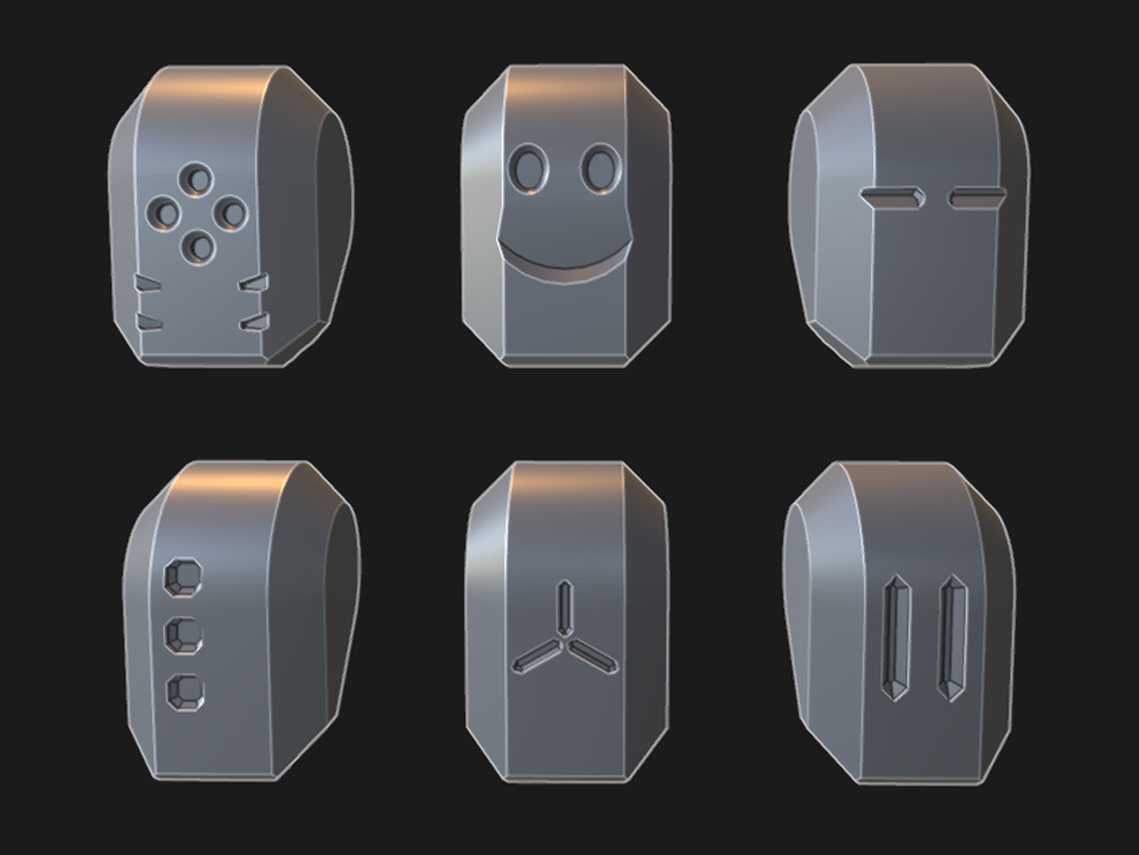 Yet Another Head Collection for DUMMY 13 v2 - Version 1.0