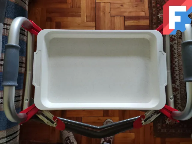Parametric Tray Holder For Walker