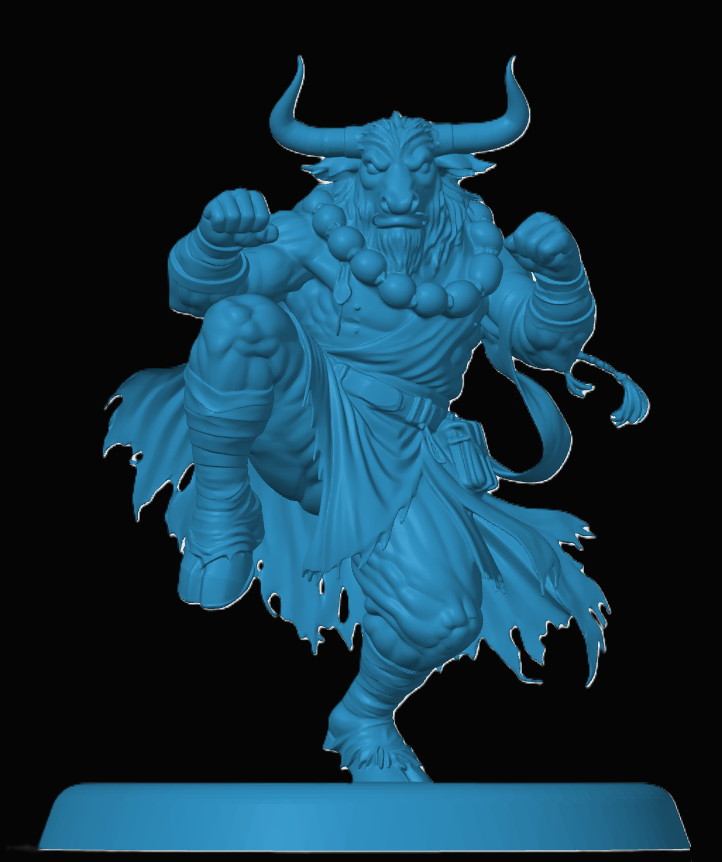 Minotaur Monk — miniatura 3