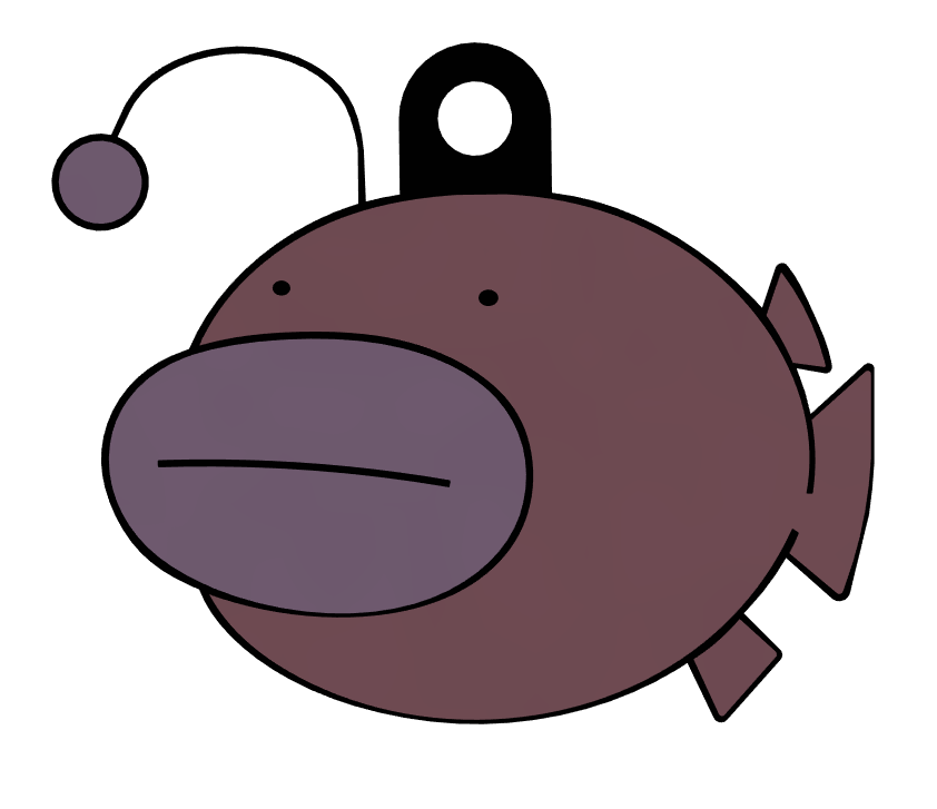 Anko Anglarfish Keychain