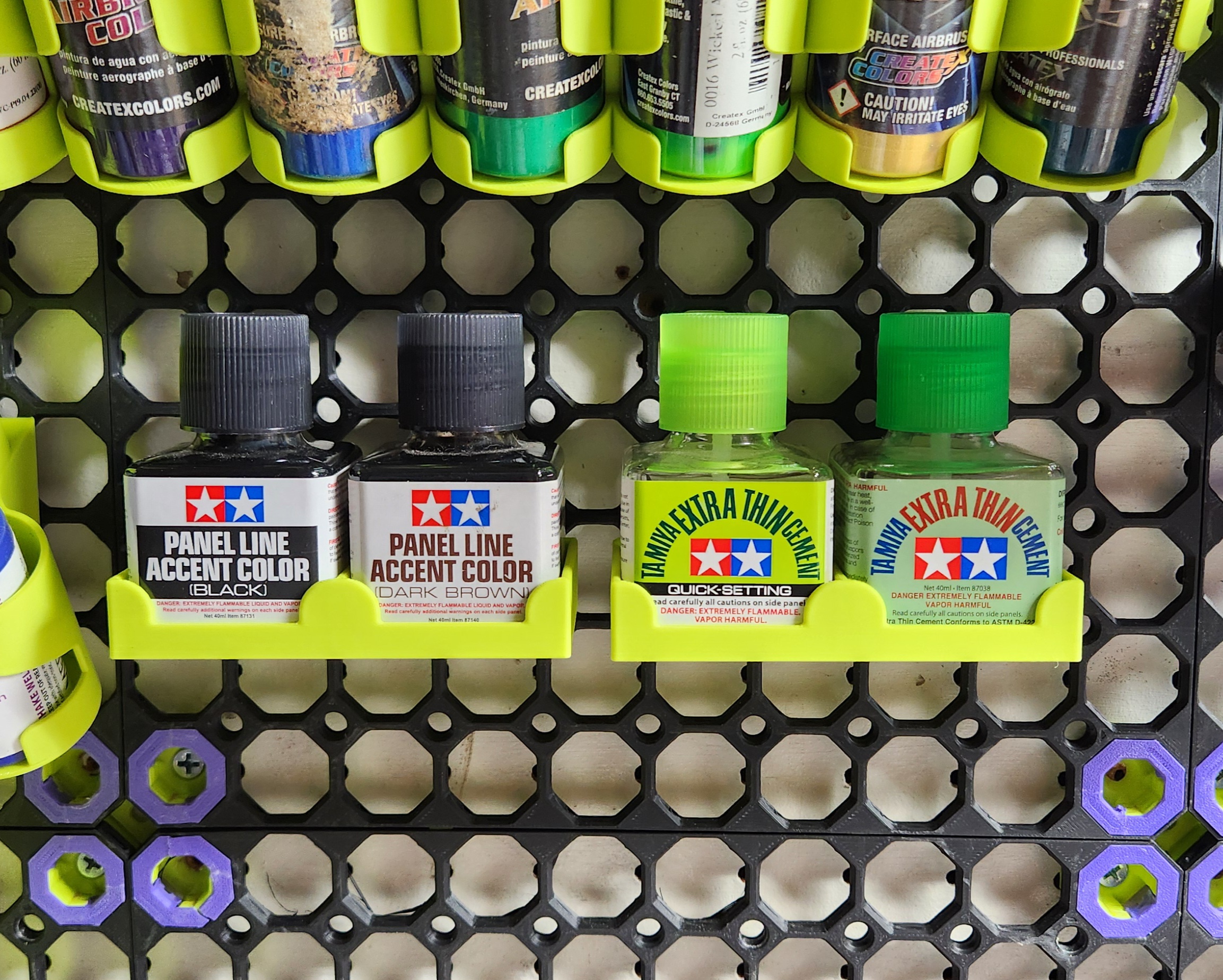 Tamiya 40 ml Square Bottle Holder for Multiboard