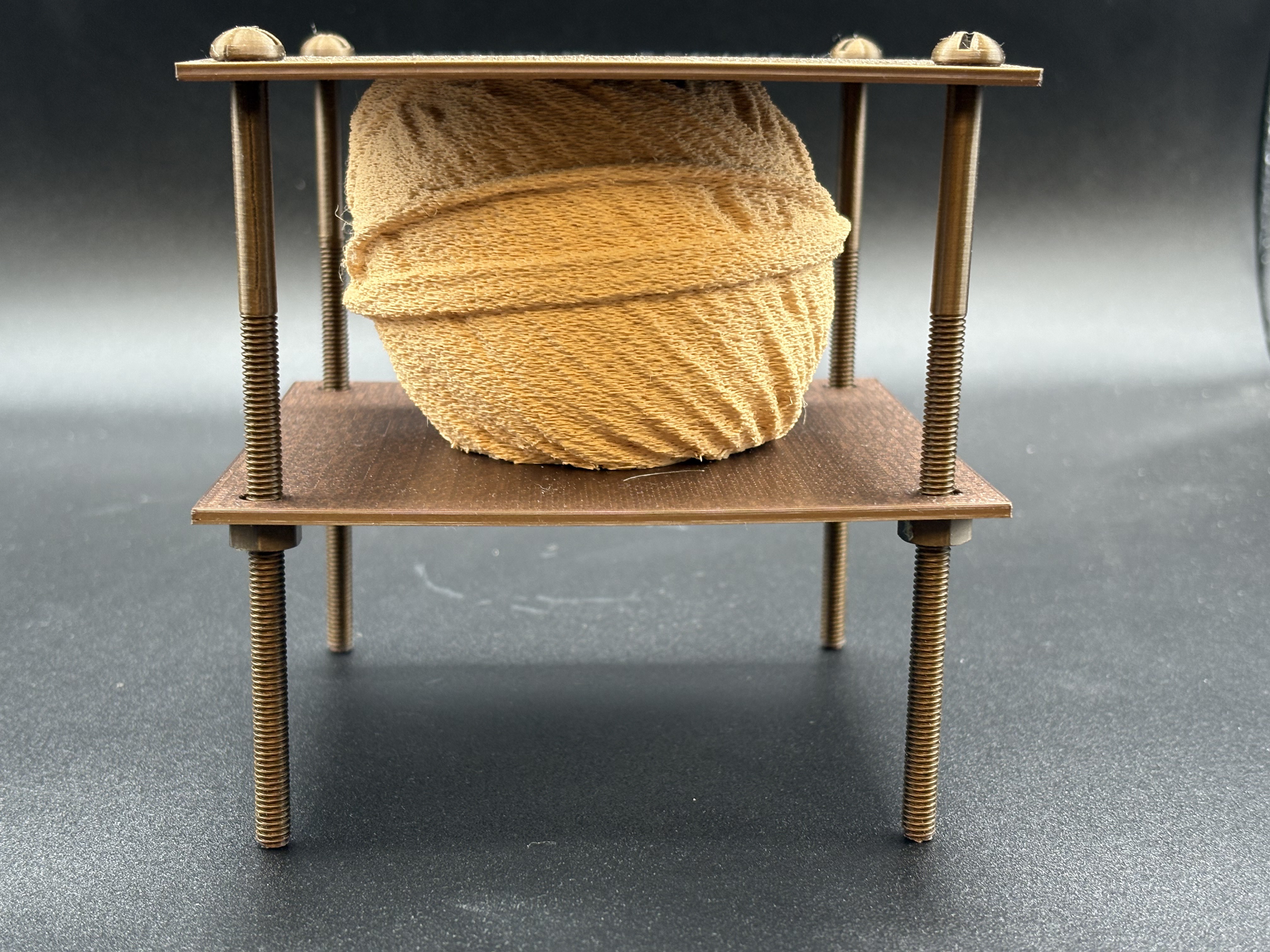Model of Marcel Duchamp's With Hidden Noise