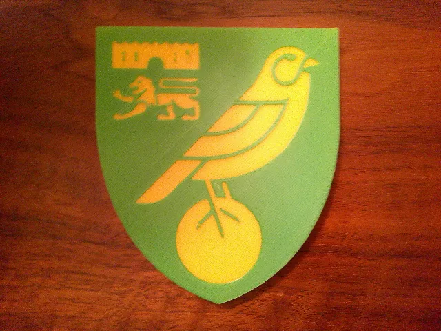 Norwich City F.C Logo Coaster or Plaque
