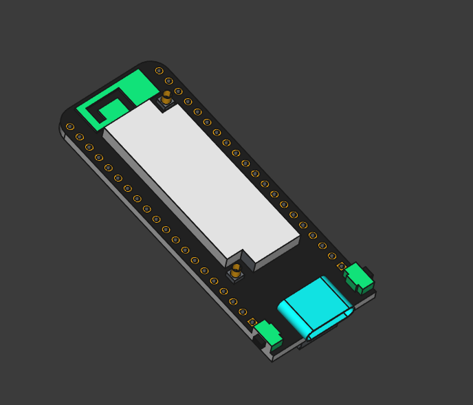 Heltec Wireless Stick Lite(V3) 3D model