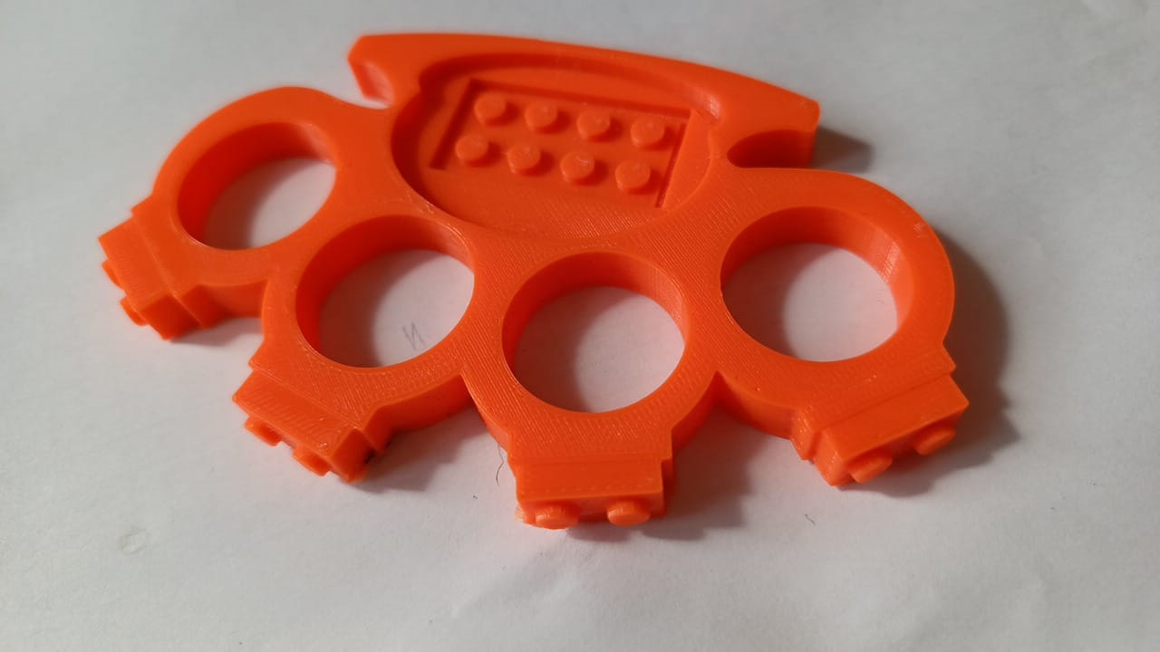 Miniatura 2 do modelo 3D lego knuckle duster