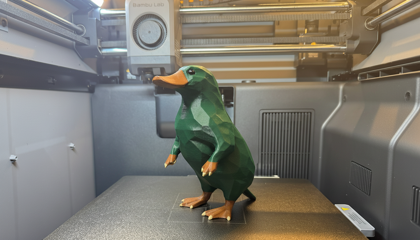 Low Poly Platypus