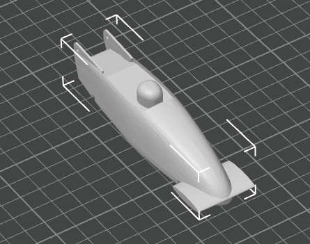 Monosled Model (Remix) 3D model