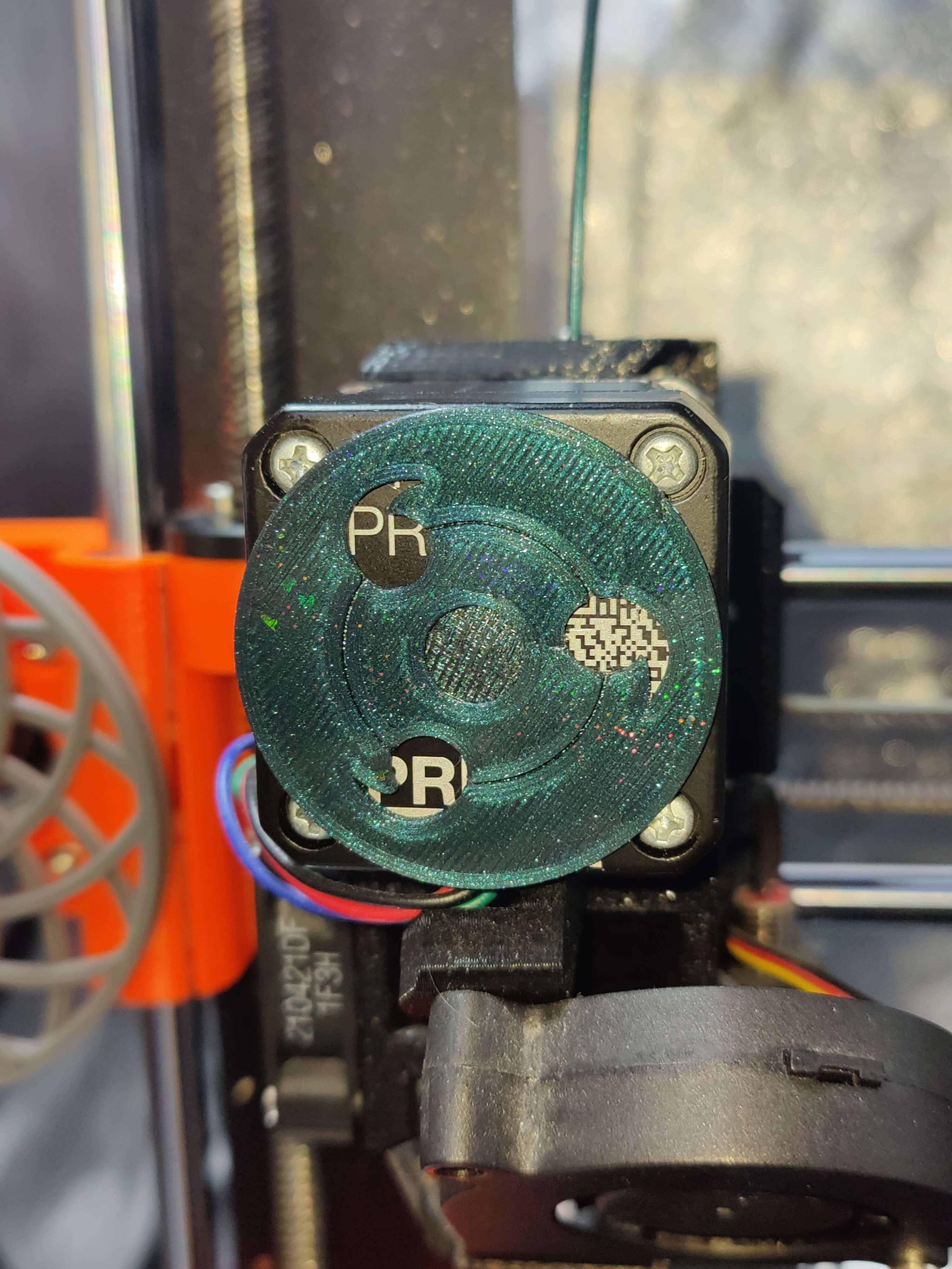 3 Tomoe Sharingan - MK3S Extruder Visualizer