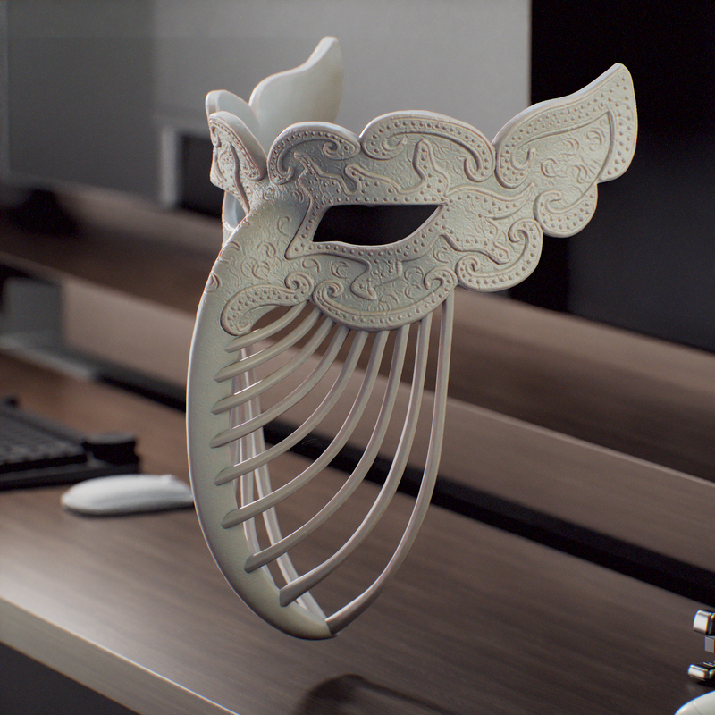 Revil Mother Miranda Mask from Resident evil by Artoys3dprint ...