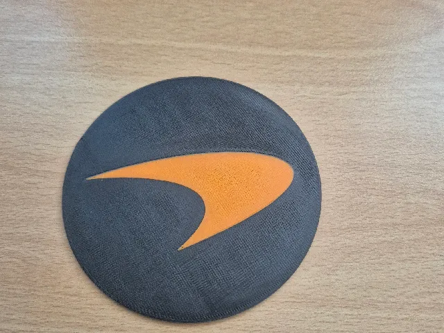 Coaster of the F1 team McLaren