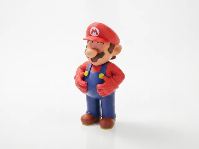 Mario Figurine Gaming Character 3D Printable