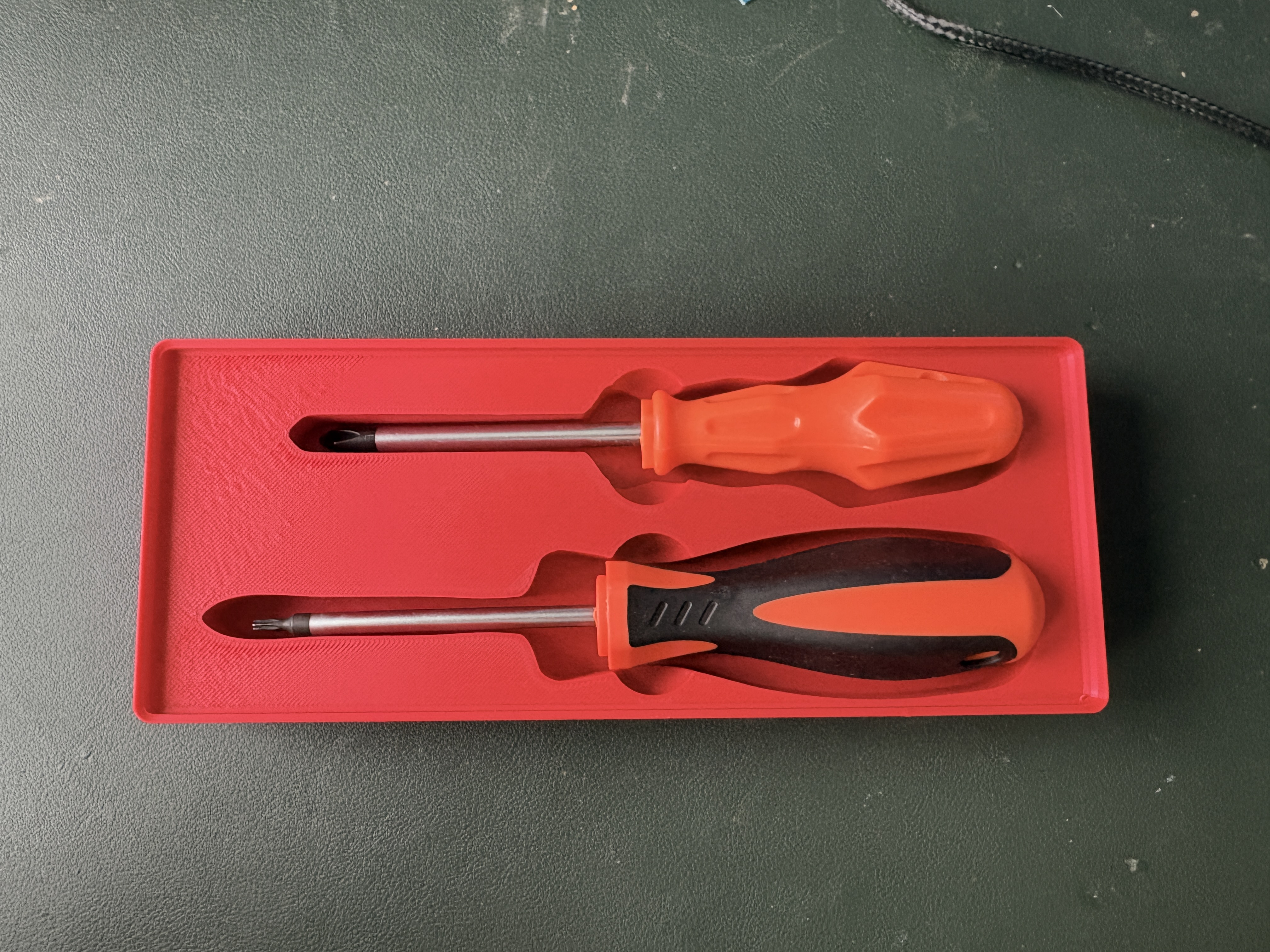 Prusa Screwdriver Box Gridfinity 2x5