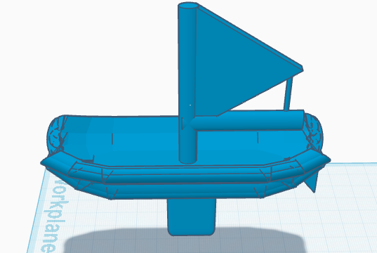 Basic Tinkercad Sailboat