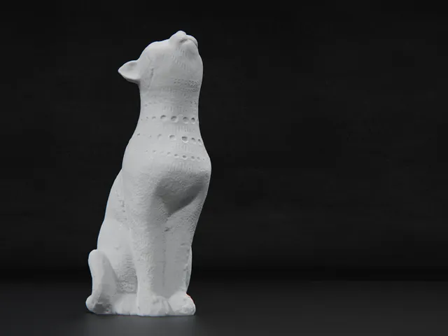 Puma Figurine 3D Scan