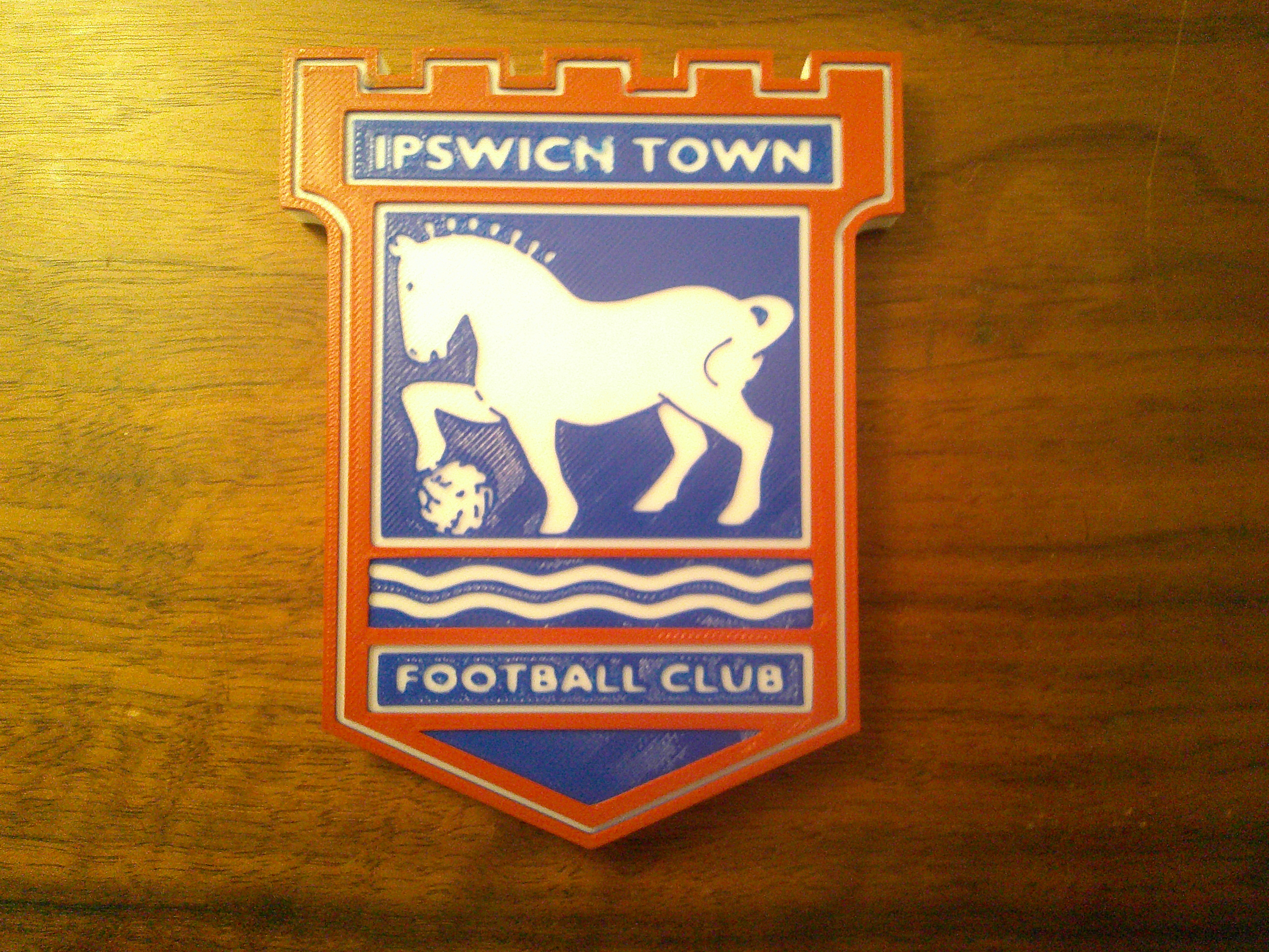 Ipswich Town Logo Coaster or Plaque