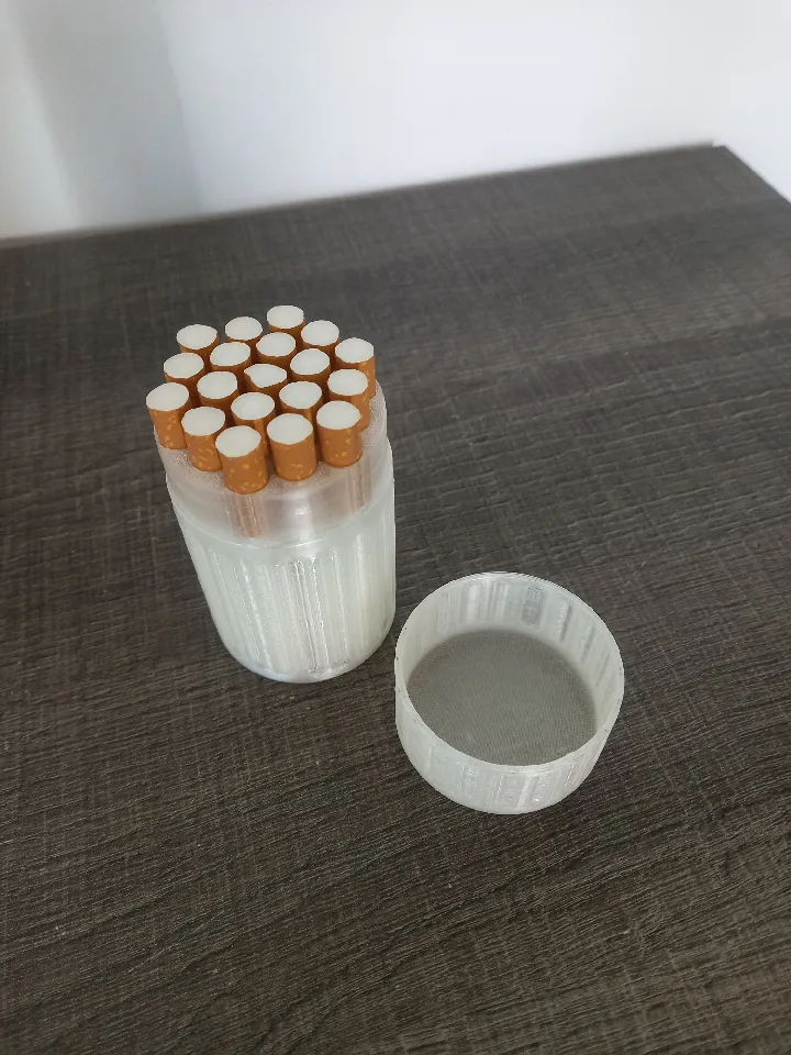 boite cigarette ronde / round cigarette box by Renaud Wurth | Download free  STL model