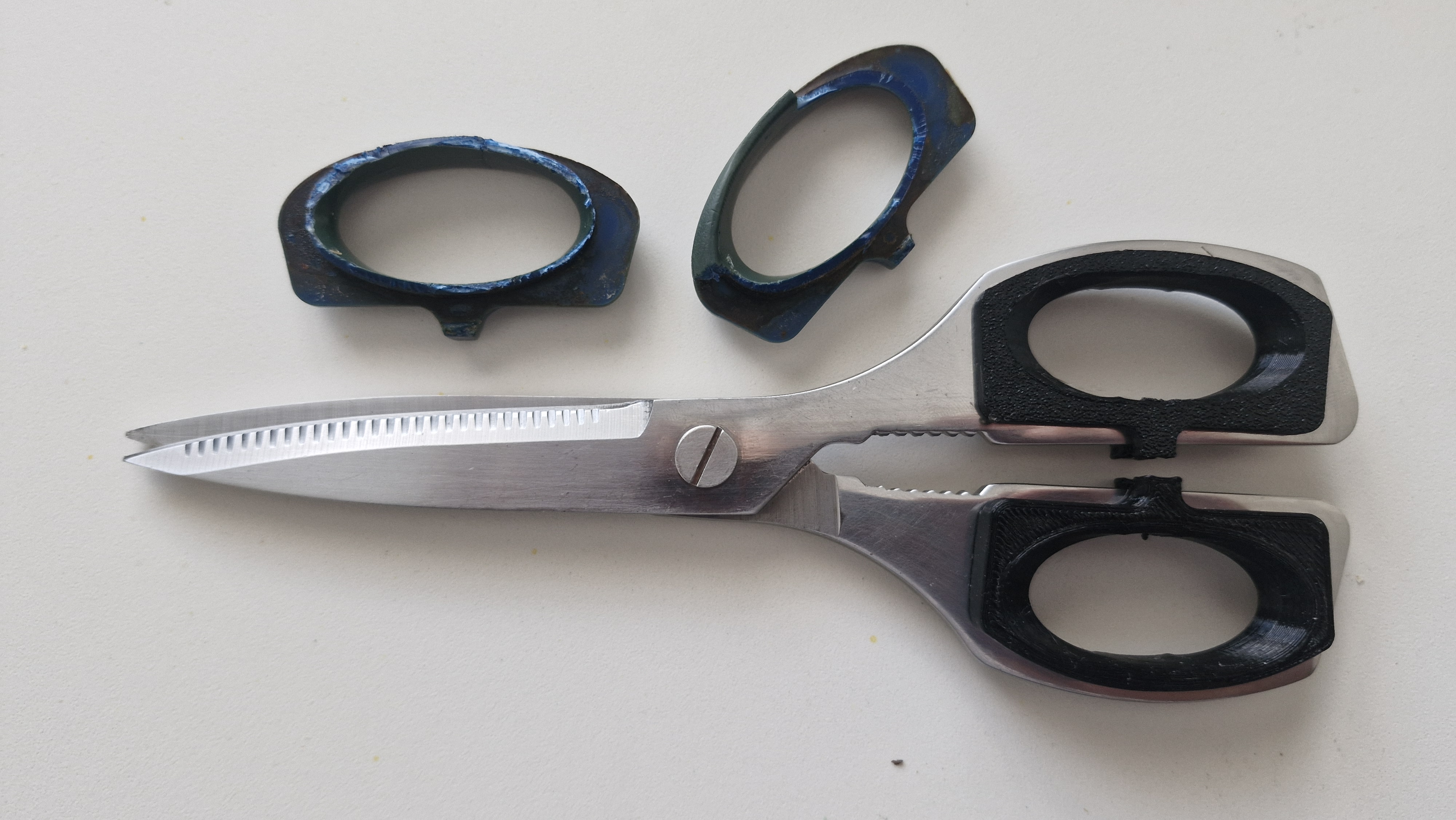 Mango para tijera, scissors handle