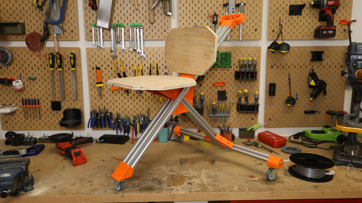 GNUchair - open-source, repairable chair