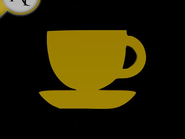 Simple Coffee Cup Symbol - 2D Art