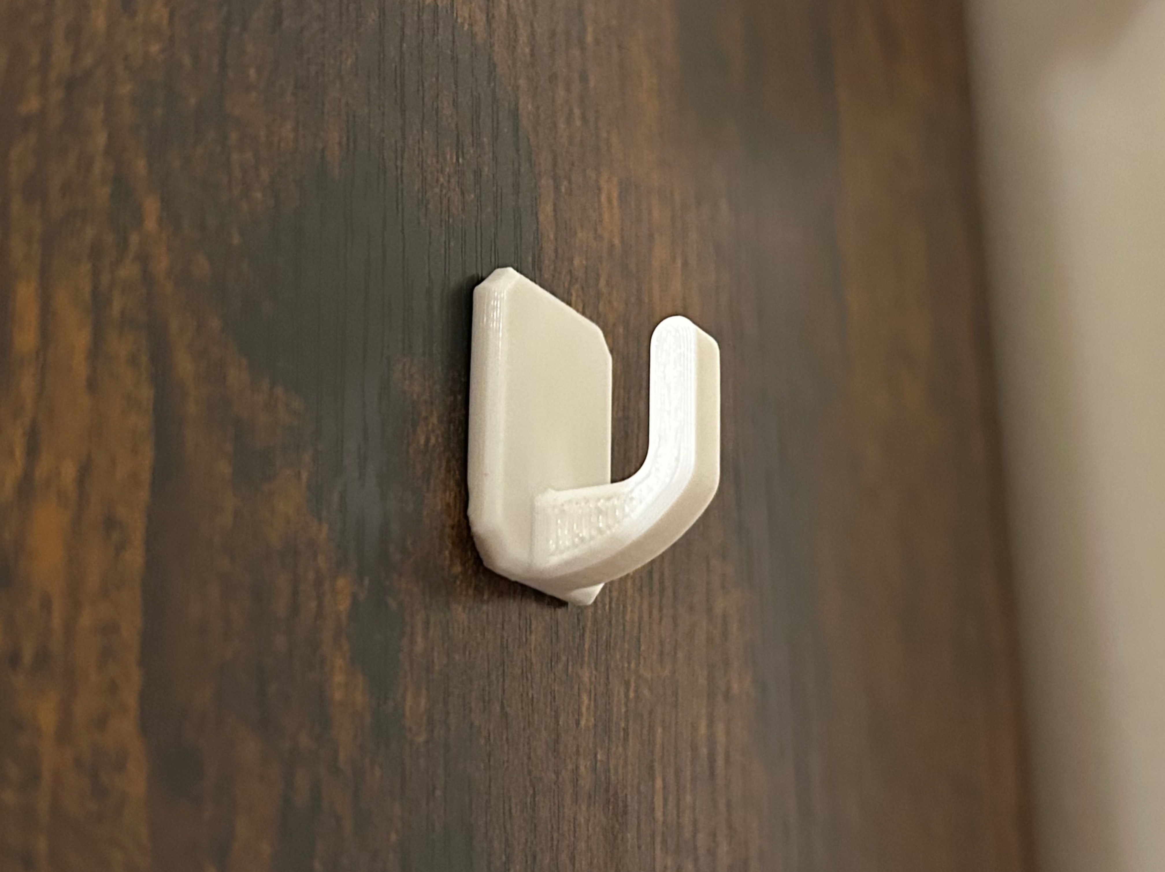Miniatura 2 do modelo 3D Wall Hook, Simple & Strong