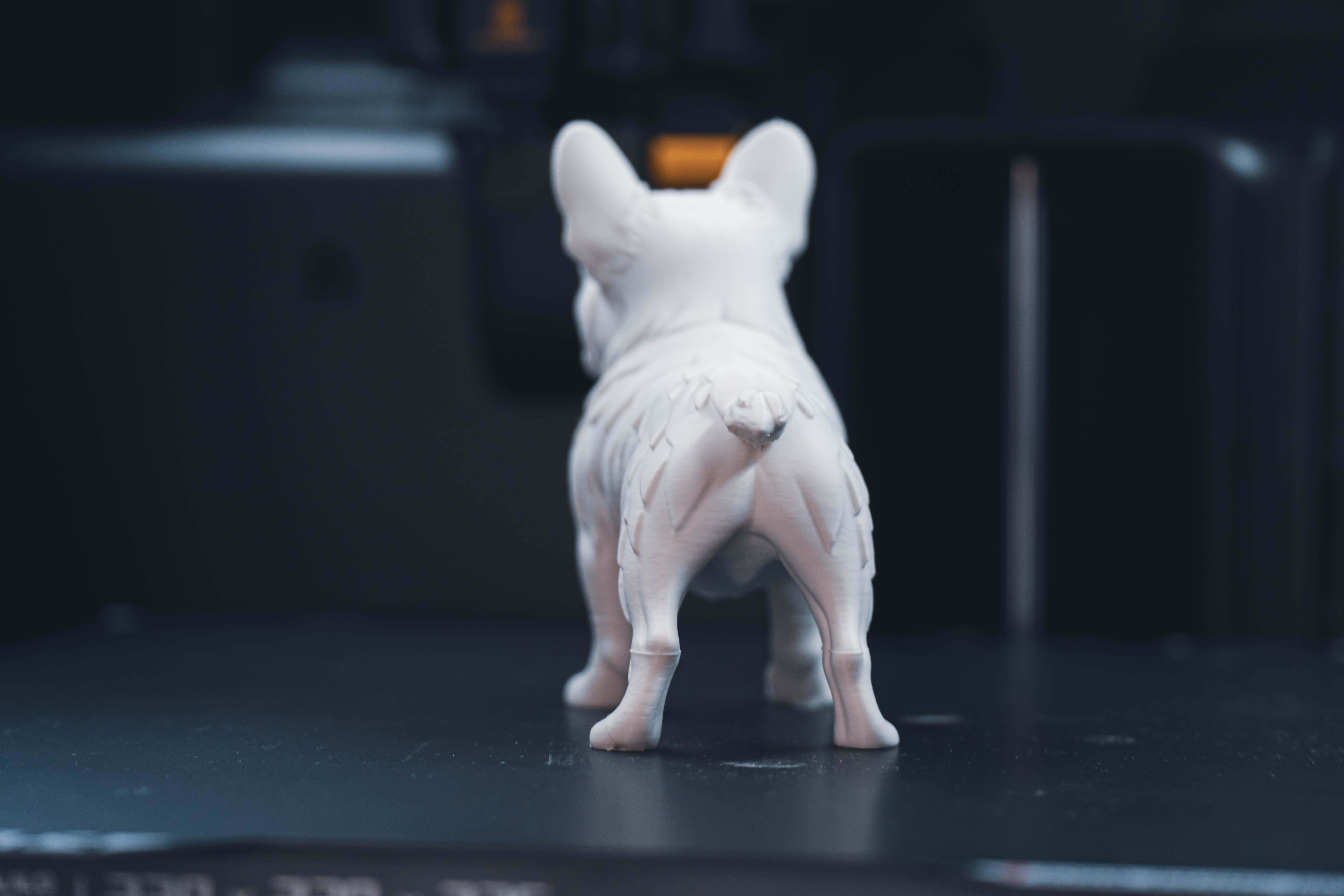 Miniatura 7 do modelo 3D French Bulldog Statue + Multicolor