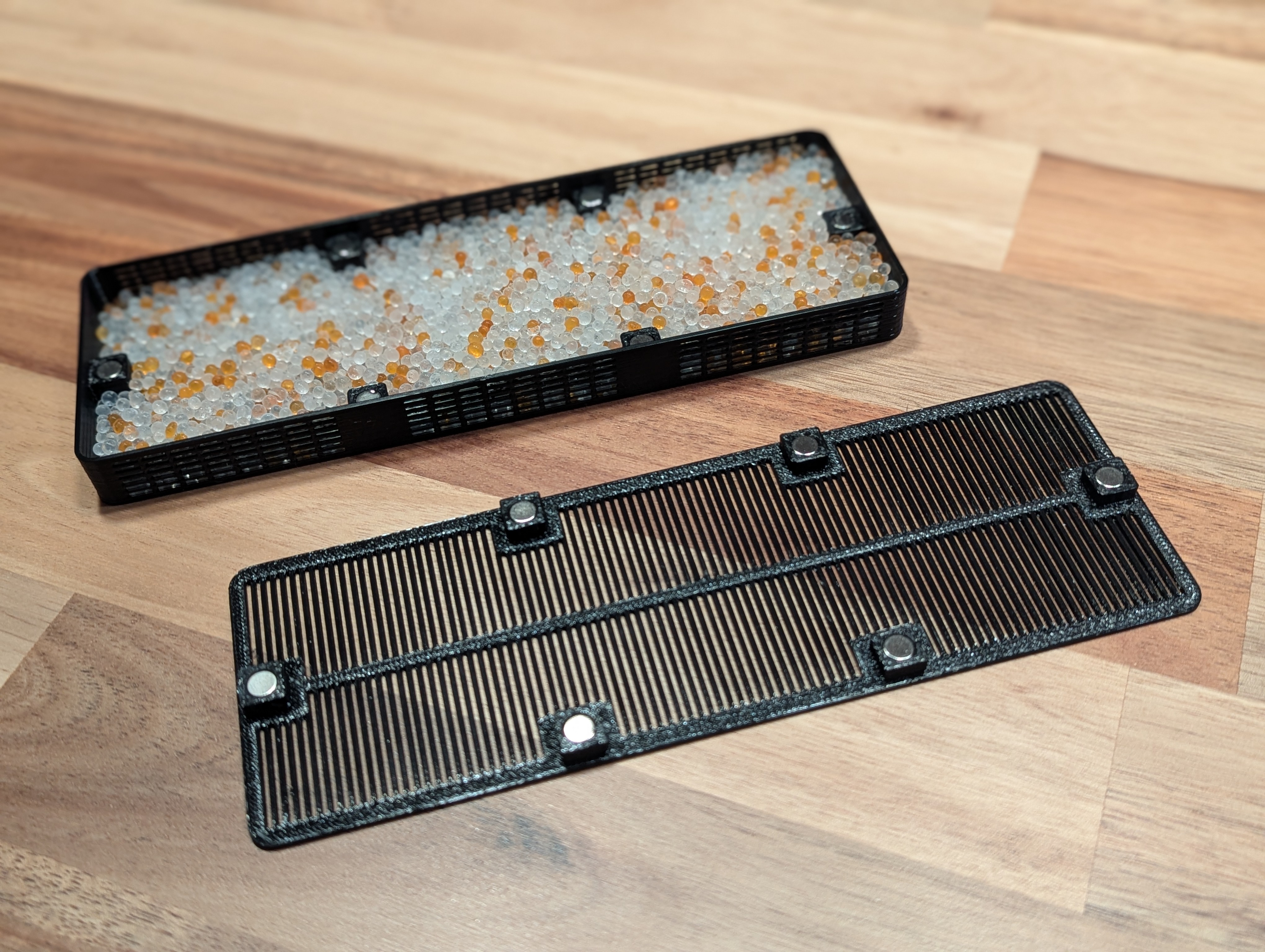 Sunlu SP2 filament dryer desiccant silica gel box - parametric