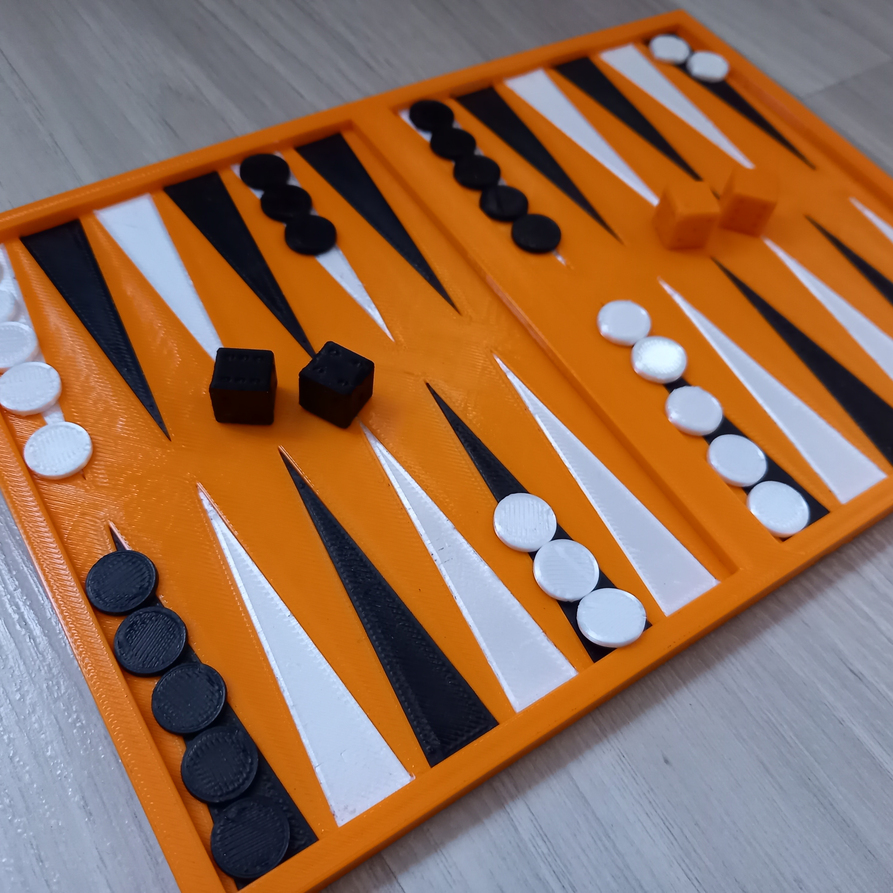 Backgammon complete set