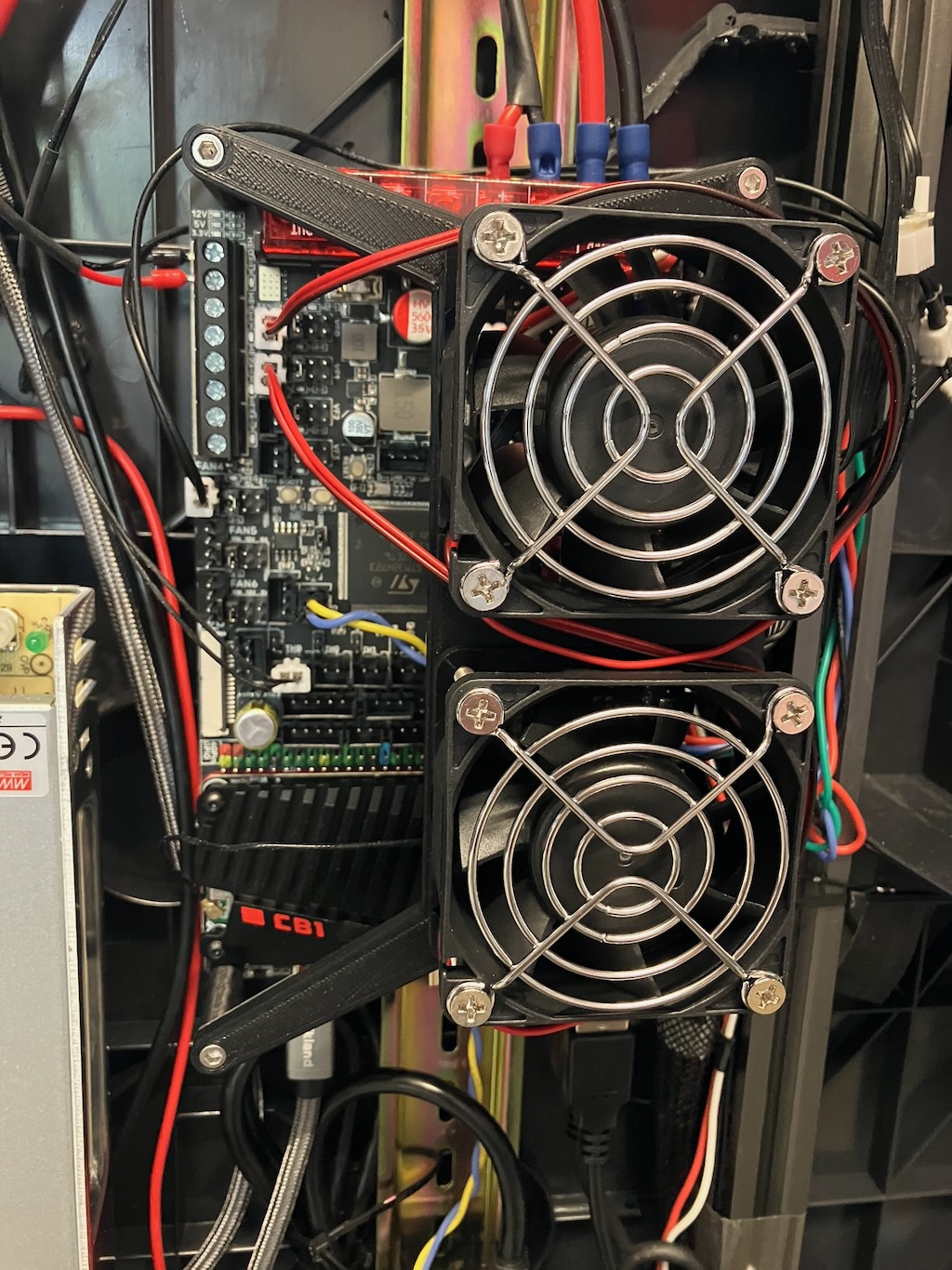 Dual 60mm fanplate
