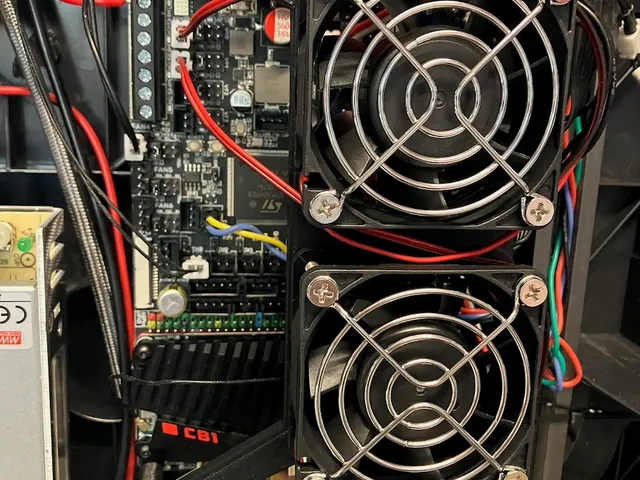 BTT Manta M8P Dual 60mm fanplate