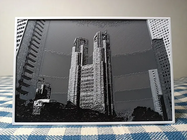 Tokyo Metropolitan Government Building　HueForge