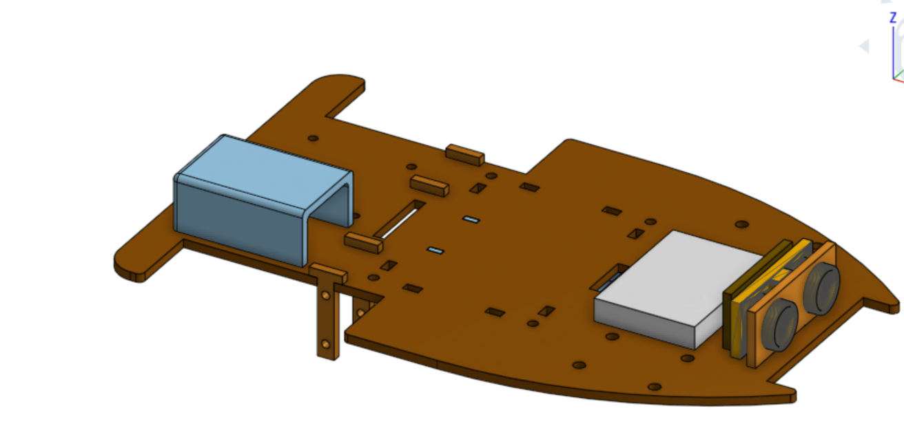 Arduino obstacle avoidng car frame