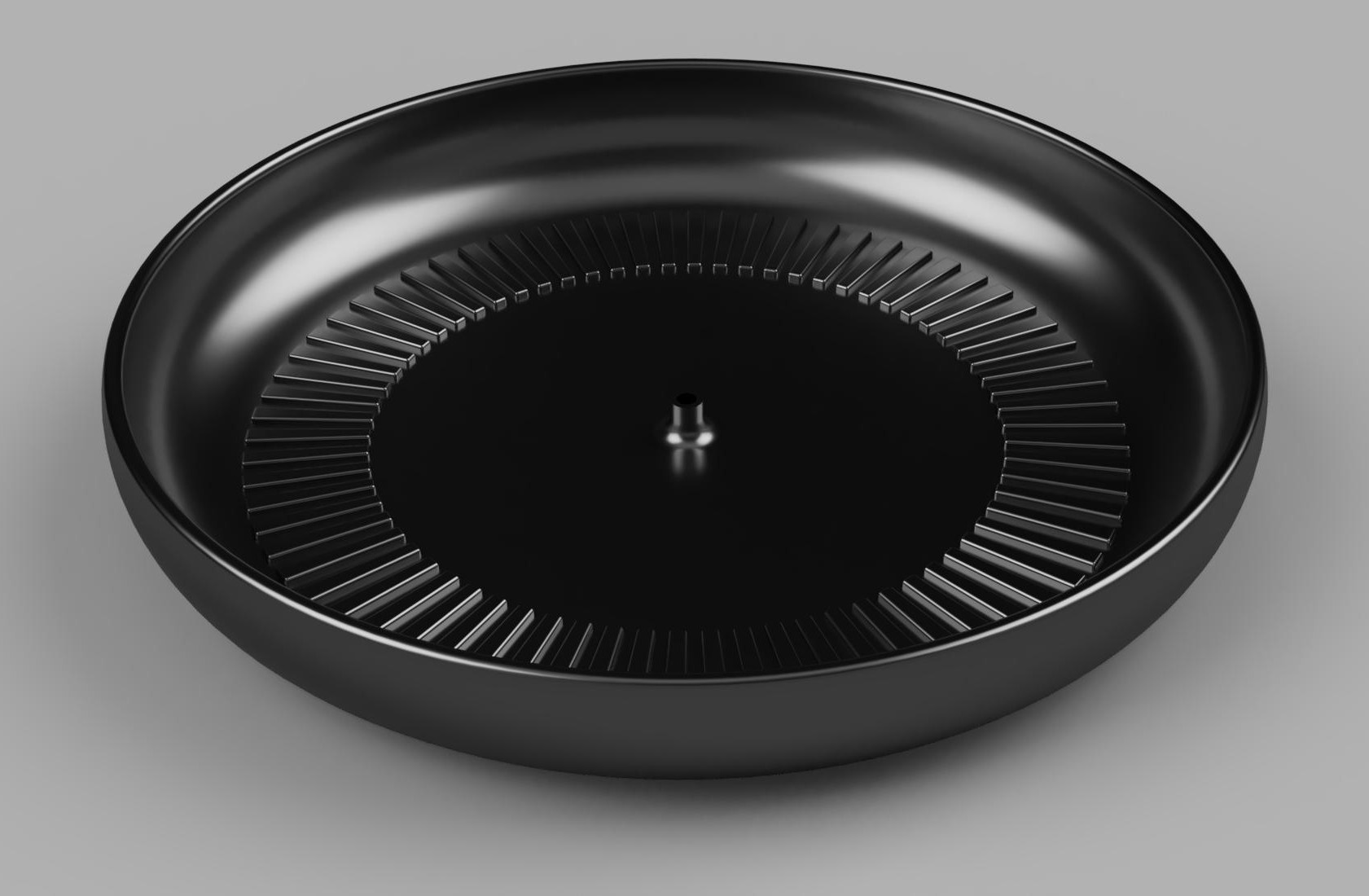 Flower pot saucer for big plants (parametric)