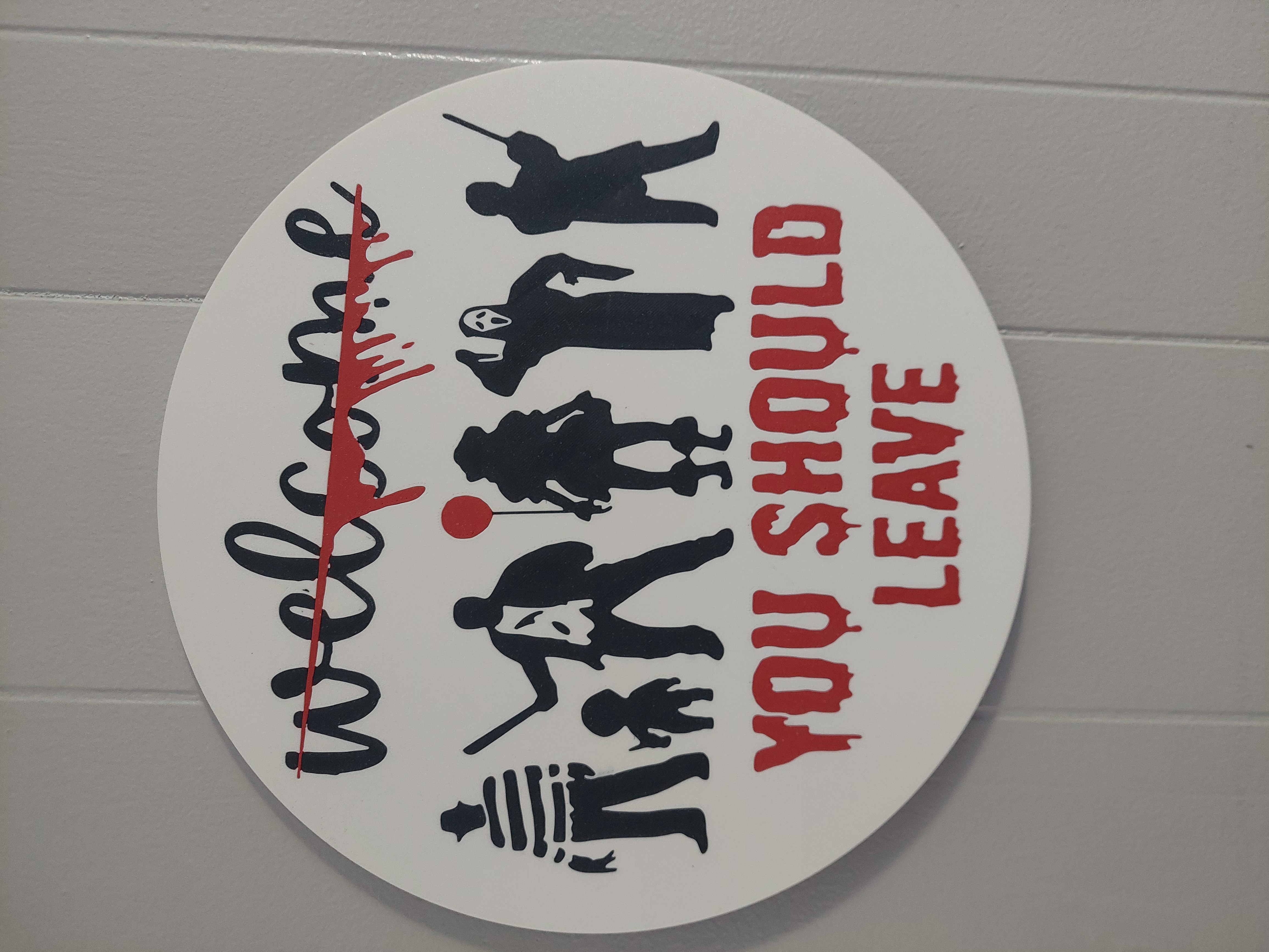 Halloween sign remix