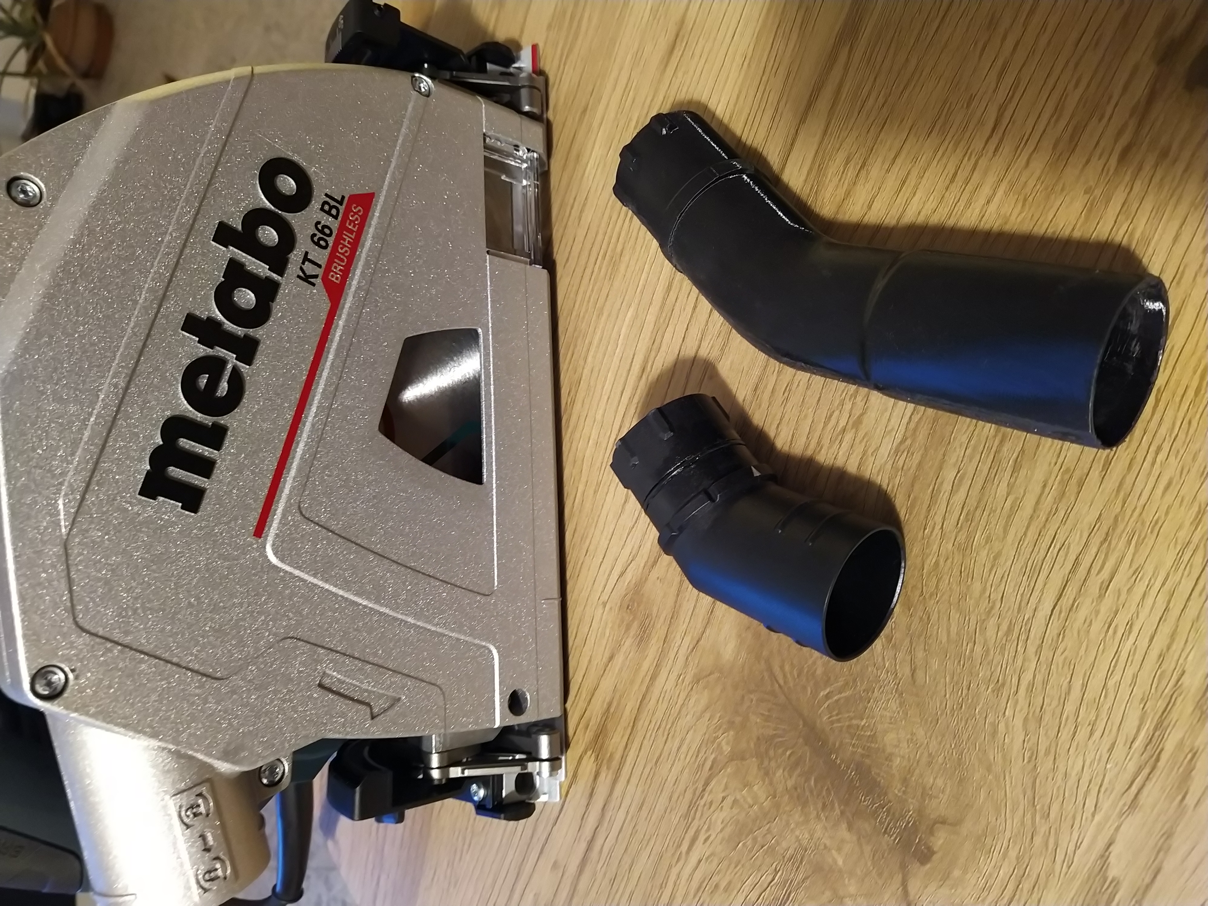 Absaugung Adapter Metabo Tauchsäge KT 66 BL auf Kärcher