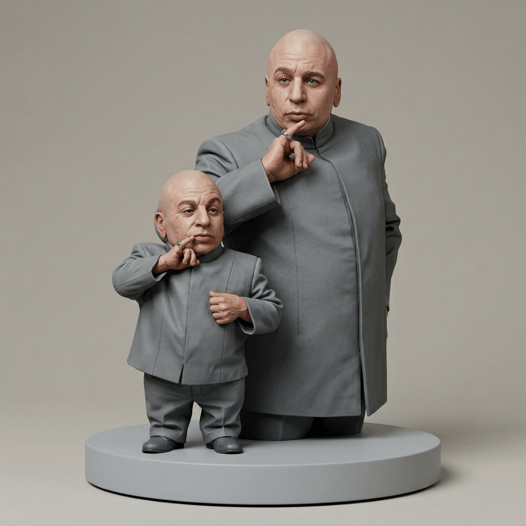 Dr. Evil and Mini Me - 1999