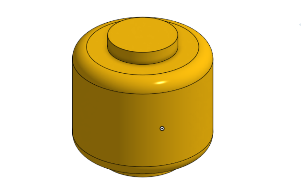 Lego compatible customisable head