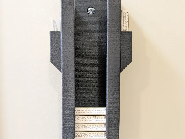 Double Edge Safety Razor Blade Box Dispenser and Blade Holder