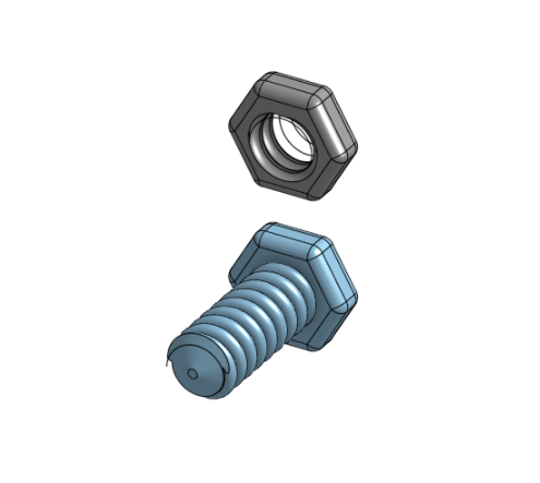Nut And Bolt Fidget