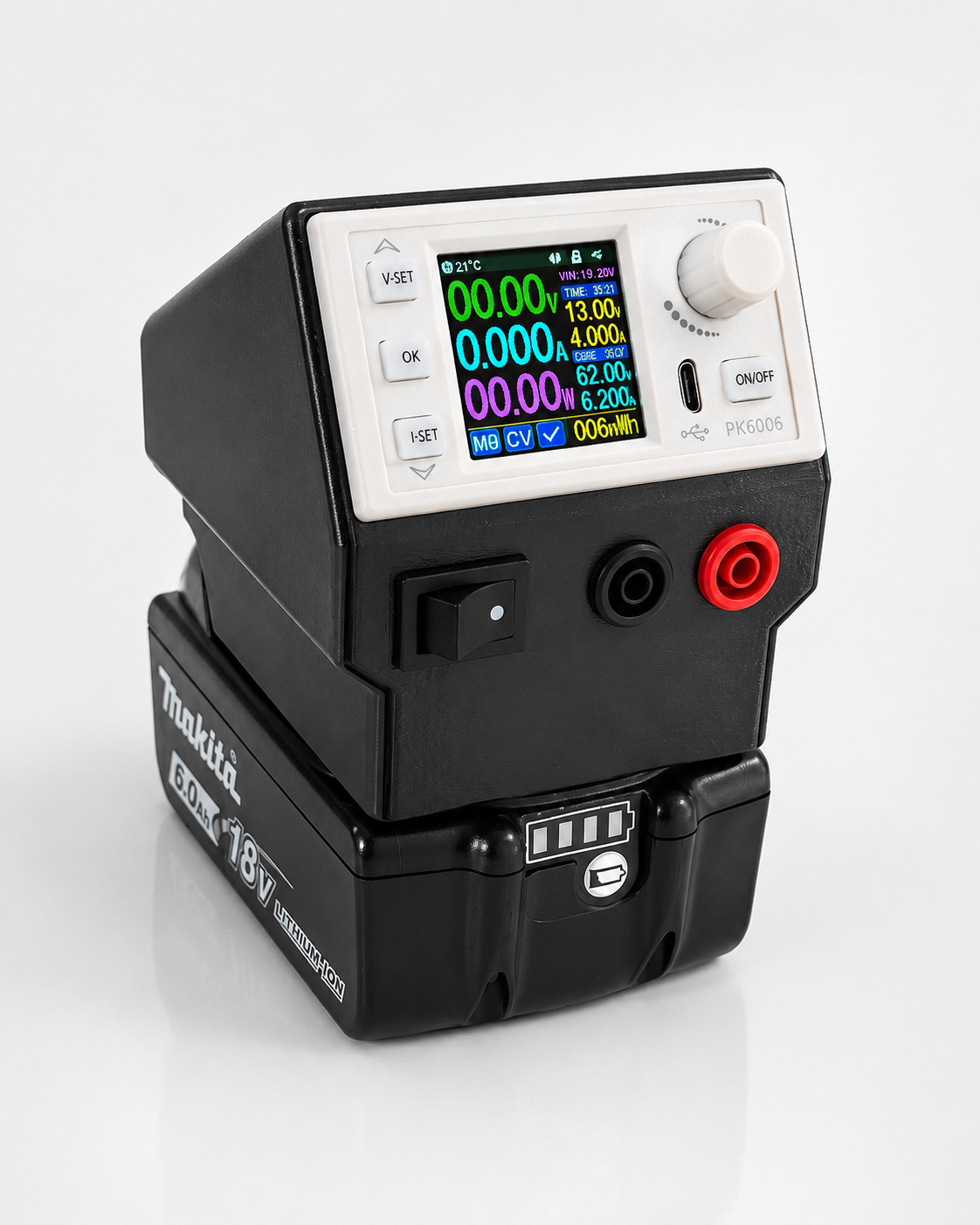 Portable Riden power supply for Makita LXT batteries